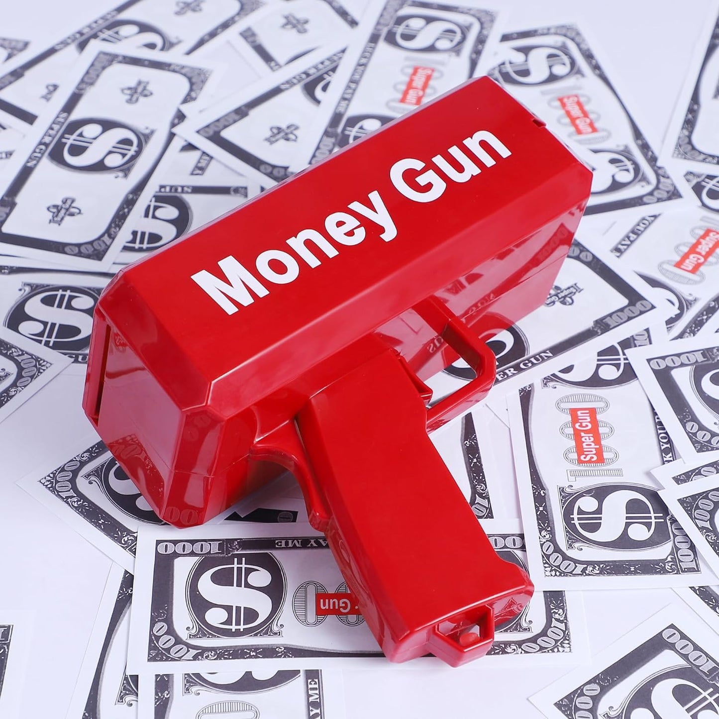 Supreme Cash Machine Gun Toy for Weddings and Parties