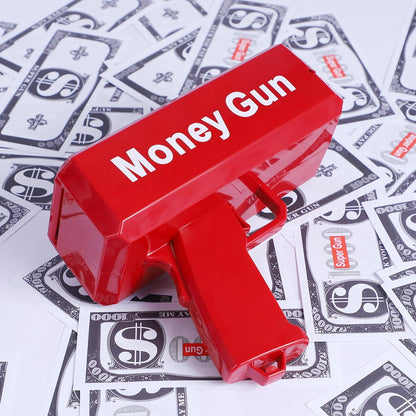 Supreme Cash Machine Gun Toy for Weddings and Parties